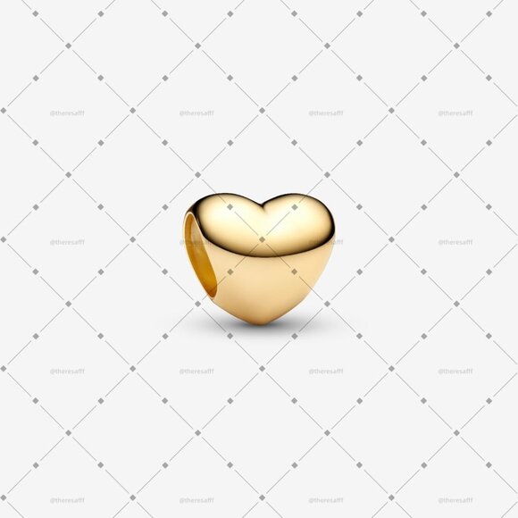 Pandora Heart Mini Charm - Picture 1 of 5